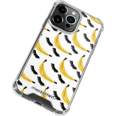 Bouffants and Broken Hearts Banana Lash iPhone 14 Pro Clear Case